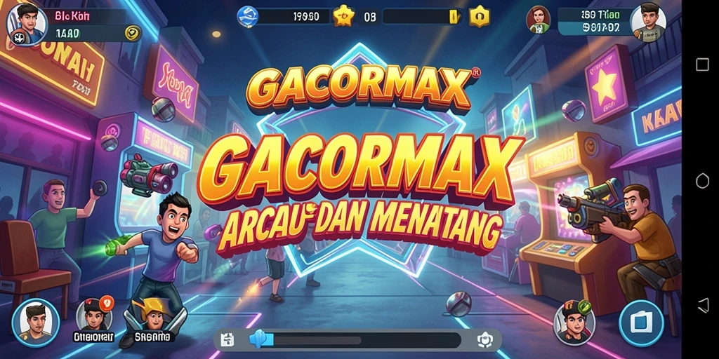 Tampilan gameplay seru dan menantang GACORMAX.