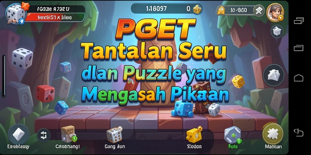 Tampilan gameplay PGBET dengan teka-teki mengasah otak.