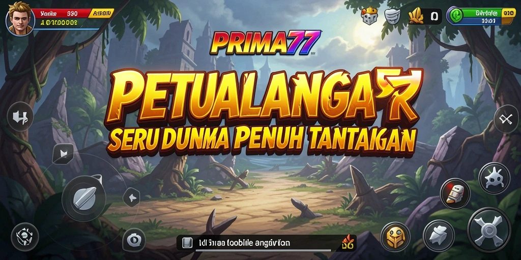 Gameplay seru dari PRIMA77 yang menantang pemain dalam petualangan.