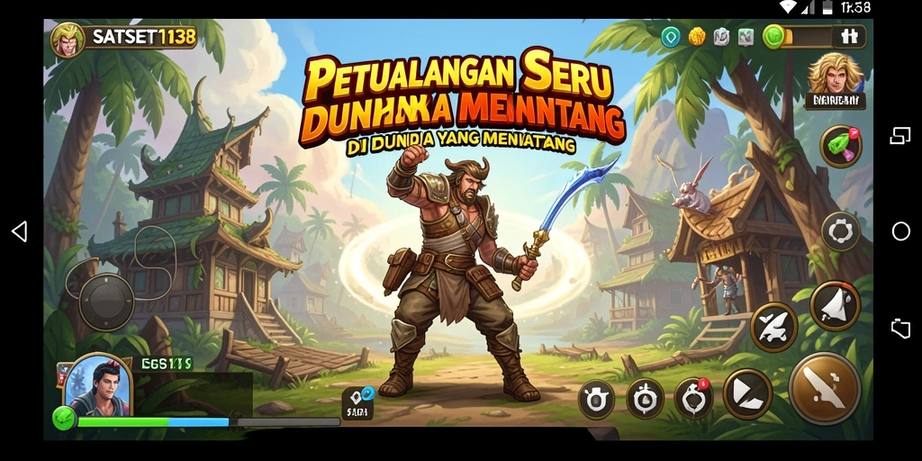 Gameplay SATSET138 menampilkan petualangan mendebarkan di dunia fantasi.