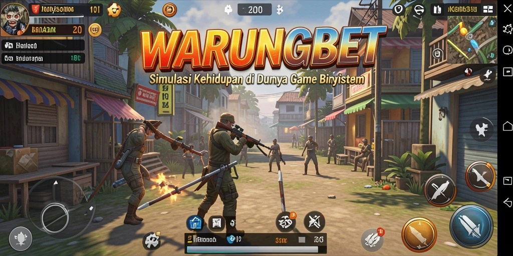 Tangkapan layar WARUNGBET menunjukkan pengalaman gameplay simulasi yang menarik.